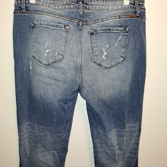 Kancan Los Angeles Estilo Distressed Destroyed Skinny Jean size 15 - Picture 11 of 12